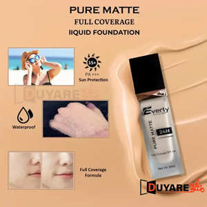 Pure Matte Full Coverage Liquid Foundation